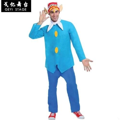 Kellogg rice crunchy wonderful little baby boy cosplay attire with crackle white eyes smile blue adult suits