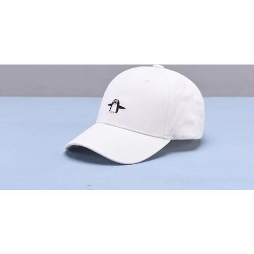 LDSLYJR 2021new style Cartoon penguin embroidery cotton Casquette Baseball Cap Adjustable Snapback Hats for child boy and girl02