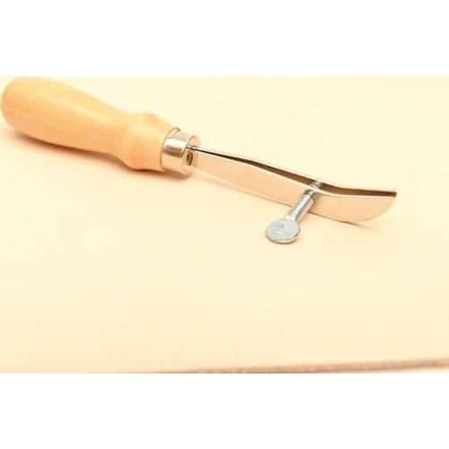 Leather Edge Line, Adjustable Edge Edger, Pressure Slot, Ditch Twist, Leather Edge Line Manual Diy Tools