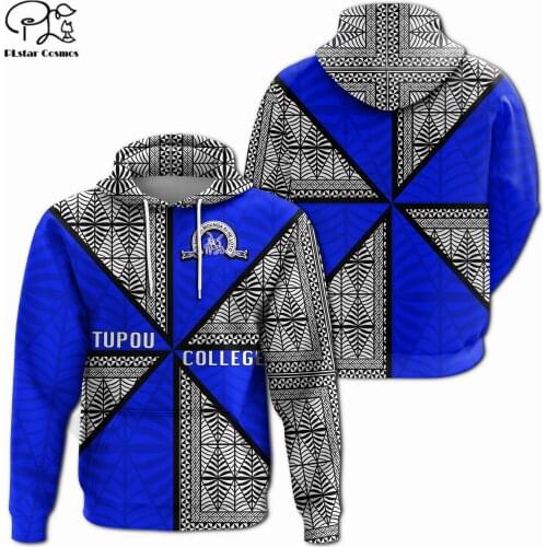 PLstar Cosmos 3DPrint Newest Tonga Tribal Flag Tattoo Art Premium Uniuqe Harajuku Streetwear Unisex Hoodie/Sweatshirt/Zip B-3