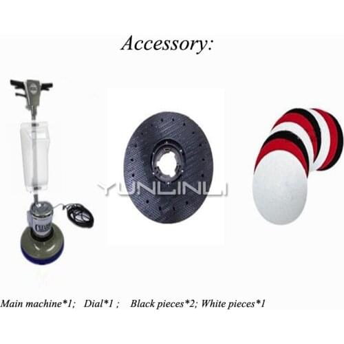 Floor Polishing Machine Push-Type Brushes Wiping Machine Polishing Floor Cleaning/Waxing Machine For Household/Hotel