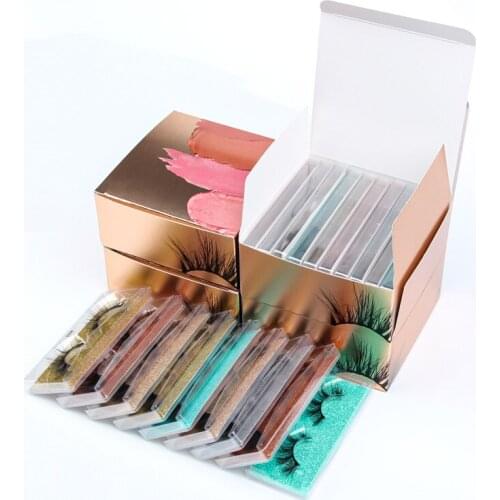 Mink Lashes Wholesale 4/20/30/40/100 Pairs Dramatic False Eyelashes Faux Cils Makeup In Bulk 3D Mink Eyelashes Natural Lashes