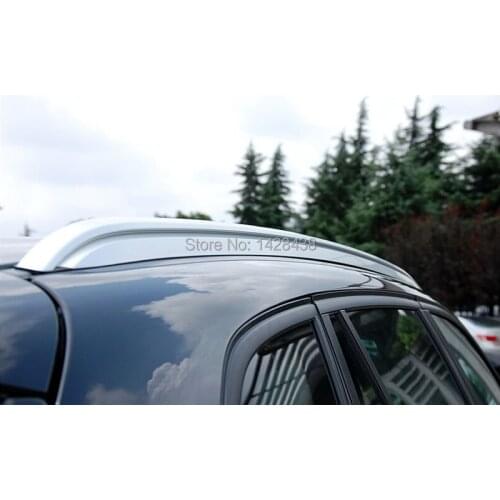 Silver Roof Rack Side Rails for BMW E70 X5 2006-2013 OEM Factory Style