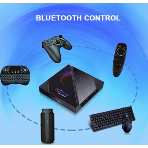 H96 MAX Smart TV Box 16GB 32GB 64GB Allwinner H616 Quad Core ARM Cortex A53 Wifi