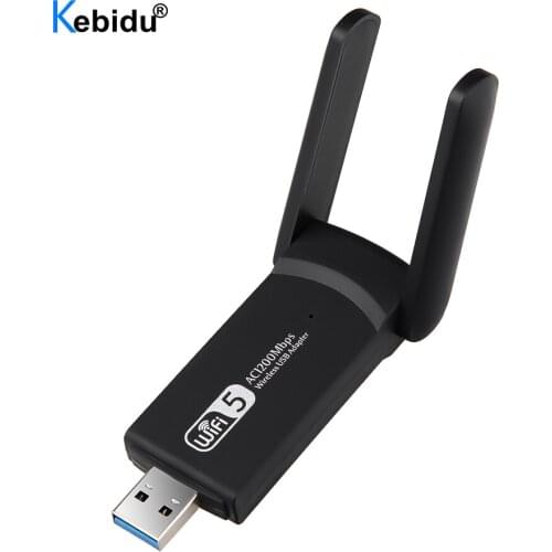 5GHz 2.4Ghz 802.11AC USB 3.0 Wifi Adapter Dual Band 1200Mbps RTL8812BU Network Card Wifi Antenna Dongle For Laptop Desktop