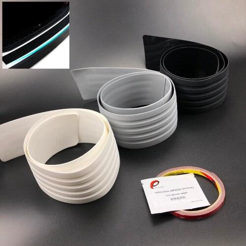 Car Rear Bumper Protector sticker Case For Geely X7 Vision SC7 MK Cross Gleagle BOUNS M11 INDIS VERY GX7 SX7 ARRIZO