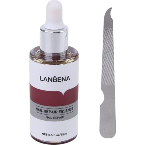 12ml Nail Repair Essence with File Fungal Removal Serum Onychomycosis Treatment C1FF