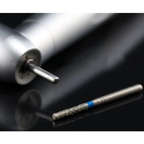 50 pcs BR style Dental Diamond drill burs FG High Speed Burs for Polishing Smoothing Teeth Polishers Dentist tools Lab materials