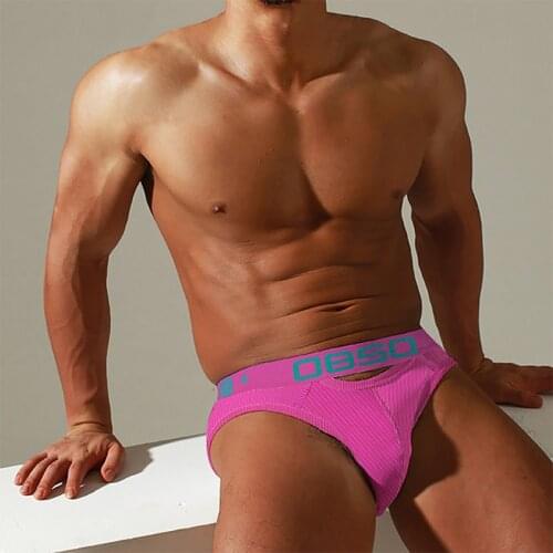 6 Color Men Underwear Sexy Men Briefs Cotton Fashion Male Panties Cueca Tanga Sexy Jockstrap U Convex Gay Low Waist Underpants