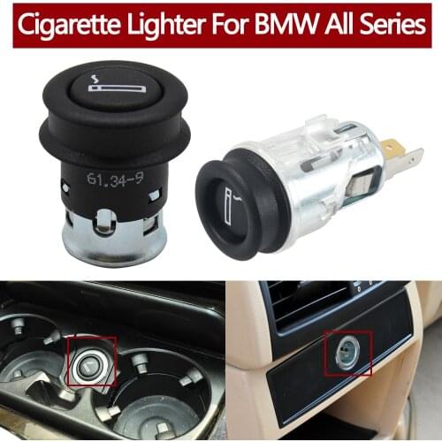 Car Interior Accessories Universal Socket Cigarette Lighter Plug Replacement For BMW All Series 6134 9308 246