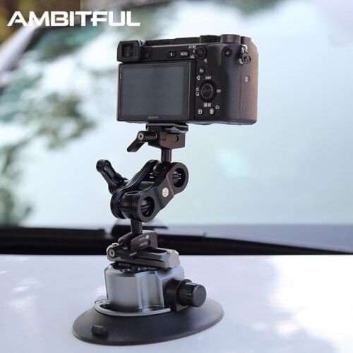 Aluminum Alloy Suction Cup ABS Vacuum Pump 40KG Ultra-Strong Suction for Mirrorless Camera
