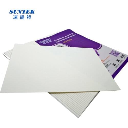 A4 Inkjet white back water transfer printing paper blank for DIY water slide decals x10 sheets blank decal papers