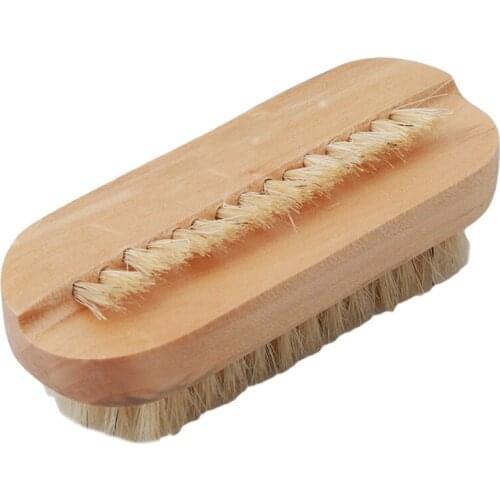 Two-sided Hand And Nail Brush With Bristles Manicure Pedicure Scrubbing Nail Bath Brush Fingernail Hand Foot Brush EJ976394