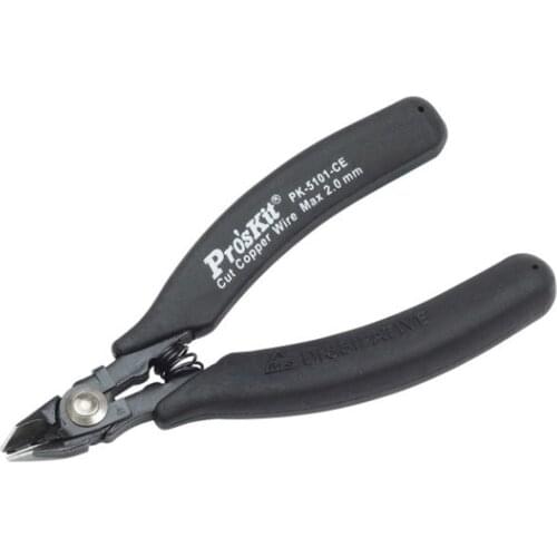 1PK-5101-CE Electrician Diagonal Pliers Heavy Duty Cable Cutter Precision Electronic Nipper Hand Tools