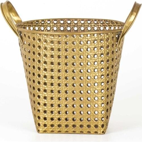 Euro Flora Metal Flower Vases