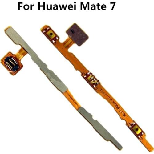 Switch Power ON OFF Key with Volume Up Dowm Button Flex Cable for Huawei Ascend Mate 7