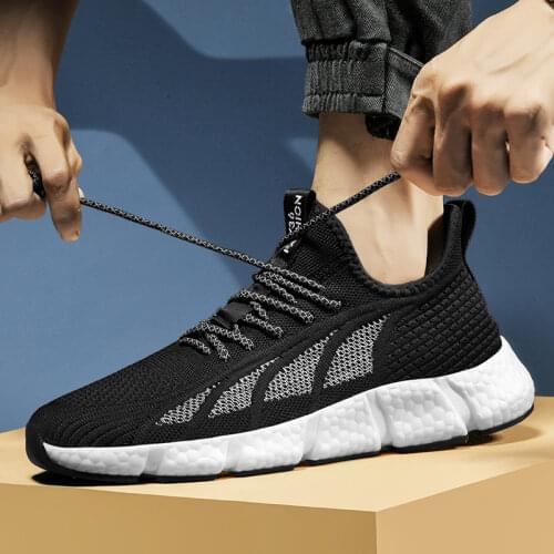 2020 Summer Men Sneakers Casual Men Shoes Mesh Breathable Comfortable Men Tenis Masculino Adulto Size 39-46 High Top Sneakers