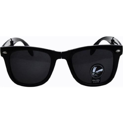 Mounchain Urparcel Shatter-proof Folding Cycling Glasses Dazzling Sunglasses and Black Case