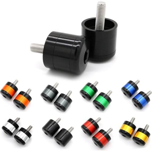 Fit For Kawasaki KLE500 GTR1400 Concours 14 Vulcan 1700 Versys-X 250 300 Handlebar Grips Handle Bar Cap End Plug Motorcycle