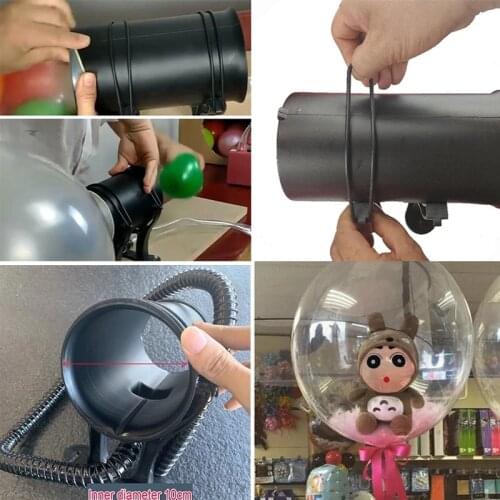 Convenient Ball Stopper Balloon Expander Machine Gift Filler Party Birthday Wedding Decoration Balloon Stuffer Tool Accessories