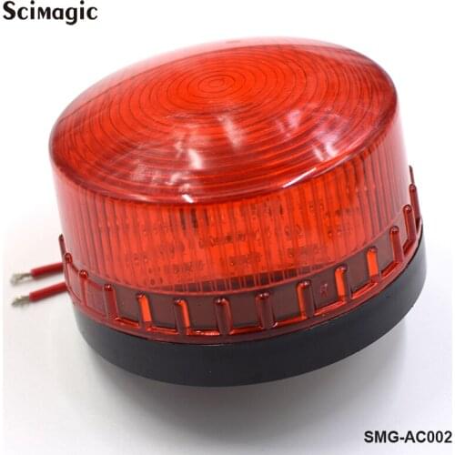 High Quality Waterproof 12V /24V 120mA Safely Security Alarm Strobe Signal Safety Warning Red Yellow Flashing LED Light