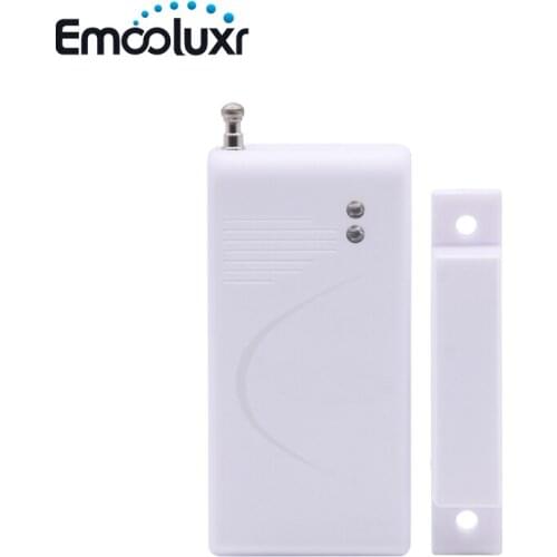 4pcs 433MHz EV1527/SC2262 Wireless Window Door Detector Sensor Magnet Switch Contact For Home Wireless Alarm System