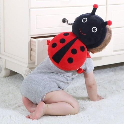 Baby Back pillow Headrest Animal Shaped Toddler infant Head Protector Backpack Cushion for Kid Crawling Learning walk