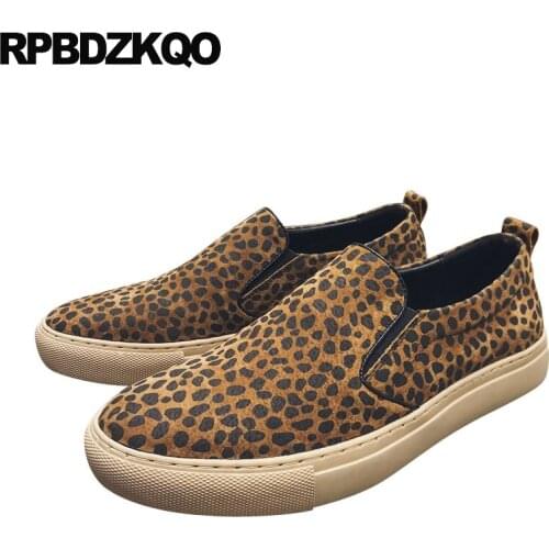 Designer Fashion Flats Comfort Skate Sneakers Spring Stylish Suede Men Casual Slip-ons Shoes 2021 Trainers Popular Rubber Sole