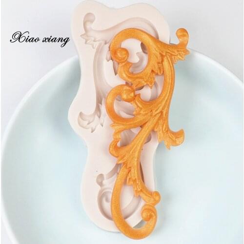 Fondant Molds Relief Silicone Cake Molds For Baking Lace Sugarcraft Cake Decorating Tools Kitchen Baking Accessories M067