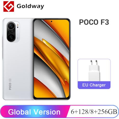Global Version POCO F3 5G Snapdragon 870 6GB 128GB / 8GB 256GB 6.67"120Hz E4 AMOLED DotDisplay 33W Fast Charging 48MP Camera