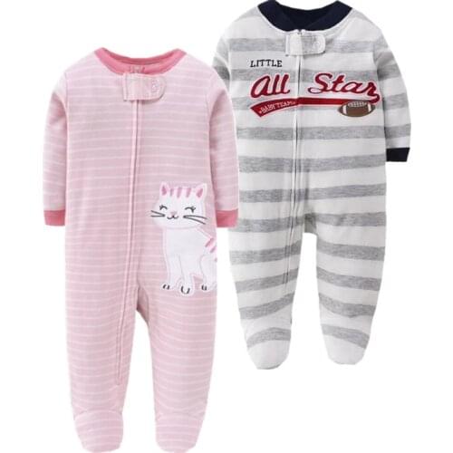 2020 Spring And Autumn New Born Baby Clothes Baby Boys & Girls Long Sleeve Cartoon Pattern Infant Clothing Childrens Outfit