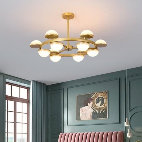 Bathroom fixture lustres modern led chandelier lampes suspendues ventilador de techo avizeler living room decoration