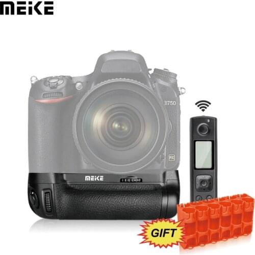 MEKE Meike MK-DR750 Multi-Power Battery Grip Pack With Wireless Remote Control For Nikon D750