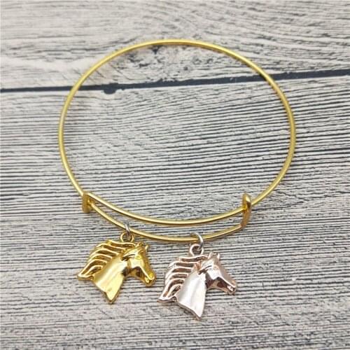 Trendy New Horse Bangles Cute Horse Bangles Bracelets Fashion Animal Pet Jewellery