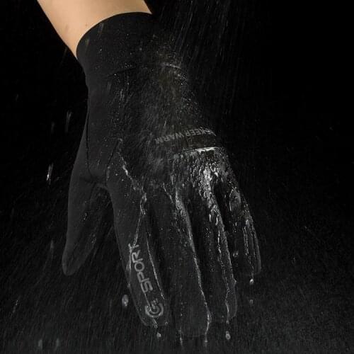 Men Women Waterproof Gloves Touch Screen Autumn Winter Nonslip Gloves for Sports Mountaineering Cycling Skiing