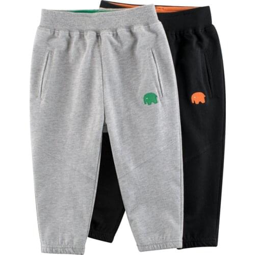 2021 New Boys Sports Pants Autumn Girls Toddler Children Cotton Pants Childrens Autumn Pants Baby Casual Trousers 2-8 Years