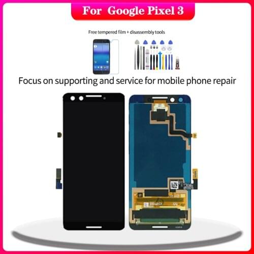 Original Display For Google pixel 3 Touch Screen Digitizer Assembly For Google pixel 3 lcd Replacement With Free Tools
