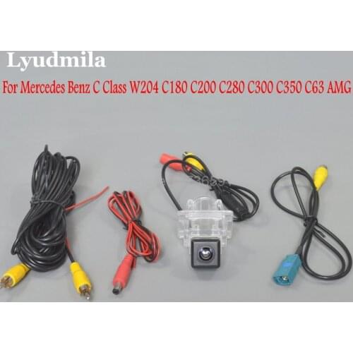 LYUDMILA RCA & Original Factory Screen Monitor For Mercedes Benz C Class W204 C180 C200 C280 C300 C350 C63 Car Rear View Camera