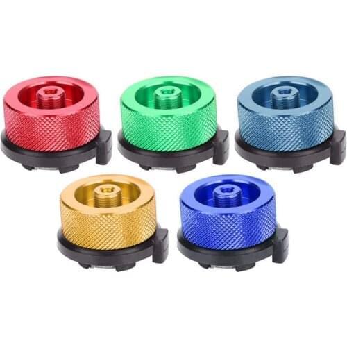 Outdoor Camping Stove Burners Adaptor Stove Conversion Split Gas Furnace Connector Auto-off Tank Adapter Stove Accessories