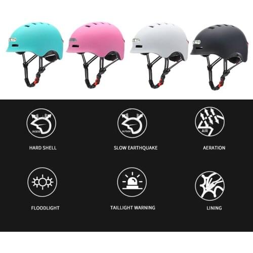 Outdoor Cycling Bicycle Helmet With Goggles & Rearlight Men Women Ultralight Mtb Bicycle LED Helmet Motorcycle Racing Helmet