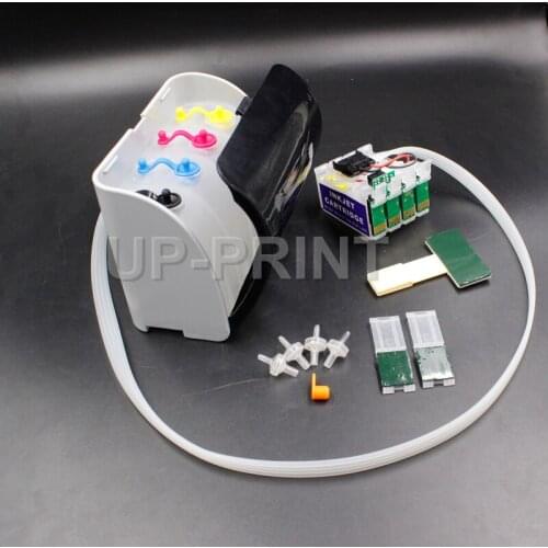 UP 1set 92N 921N T0921 empty Luxury CISS system compatible for epson T26 T27 TX106 TX109 TX110 TX117 TX119 CX4300 C91 printer