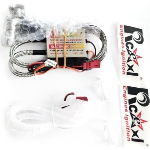 Rcexl BPMR6F Twin Cylinder Engine Ignition CDI For NGK BPMR6F 14MM 90 Degree With Sensor Kit