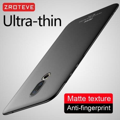 16th Plus Case ZROTEVE Luxury Matte Coque For Meizu 16 Plus Case Slim Hard PC Cover For Meizu 16 X S XS 16X 16S 16XS Pro Cases