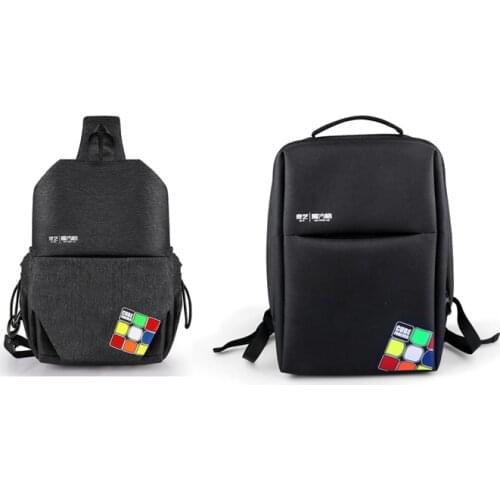Qiyi Magic Cube Equipment Bag Storage Chest Shoulder Bag Backpack Multifunctional Diagonal Storage Bag Adults Children Gift