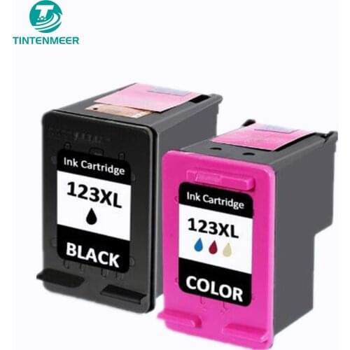 TINTENMEER premium quality ink cartridge 123 compatible for hp ENVY 4511 4512 4513 4516 4520 4521 4522 4523 4524 4525 printer