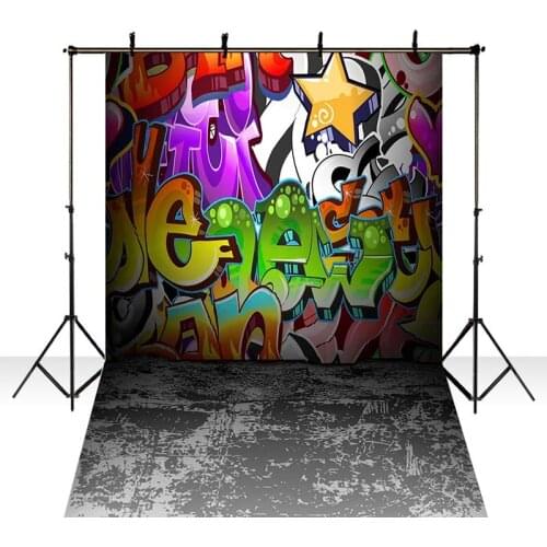 DAWNKNOW Wall Vinyl Photography Background For Abstract Cartoon Wall Photo Shoot Backdrop For Childern Photo Studio lv1467