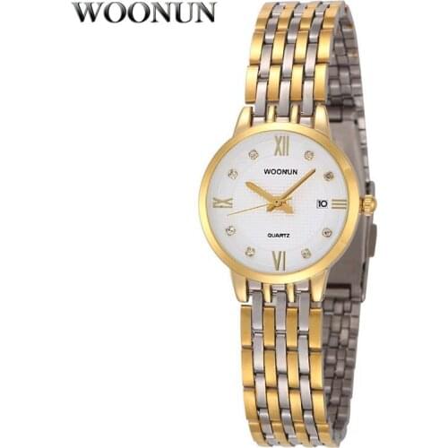 Woonun Ladies Watch Stainless Steel