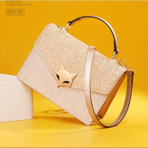 FOXER Womens favorite handbags 2018 new CROISETTE Korean version compatible stars Fashion shoulder Metis bag
