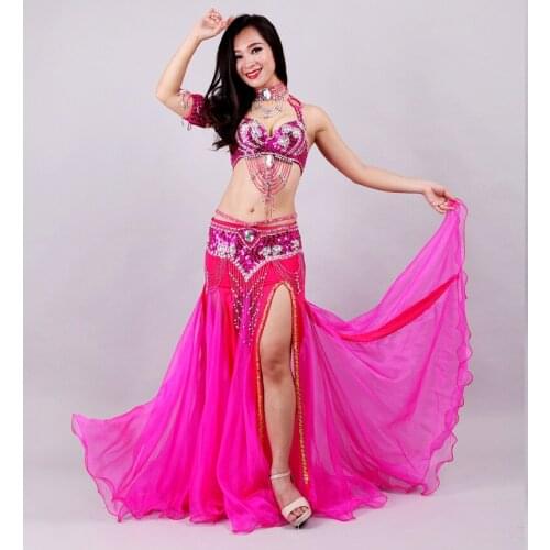 Cosplay Womens belly dance costume Nightclub stage performance dancing skirt dress