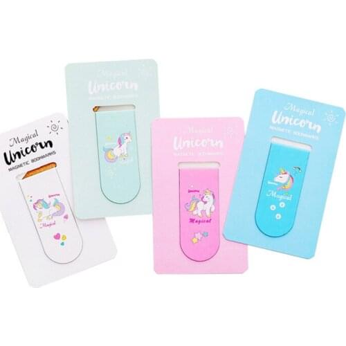 1PC Magnetic Bookmarks Page Holder Clip Magnetic Page Markers for Readers Great Gifts School Office Stationery Supply